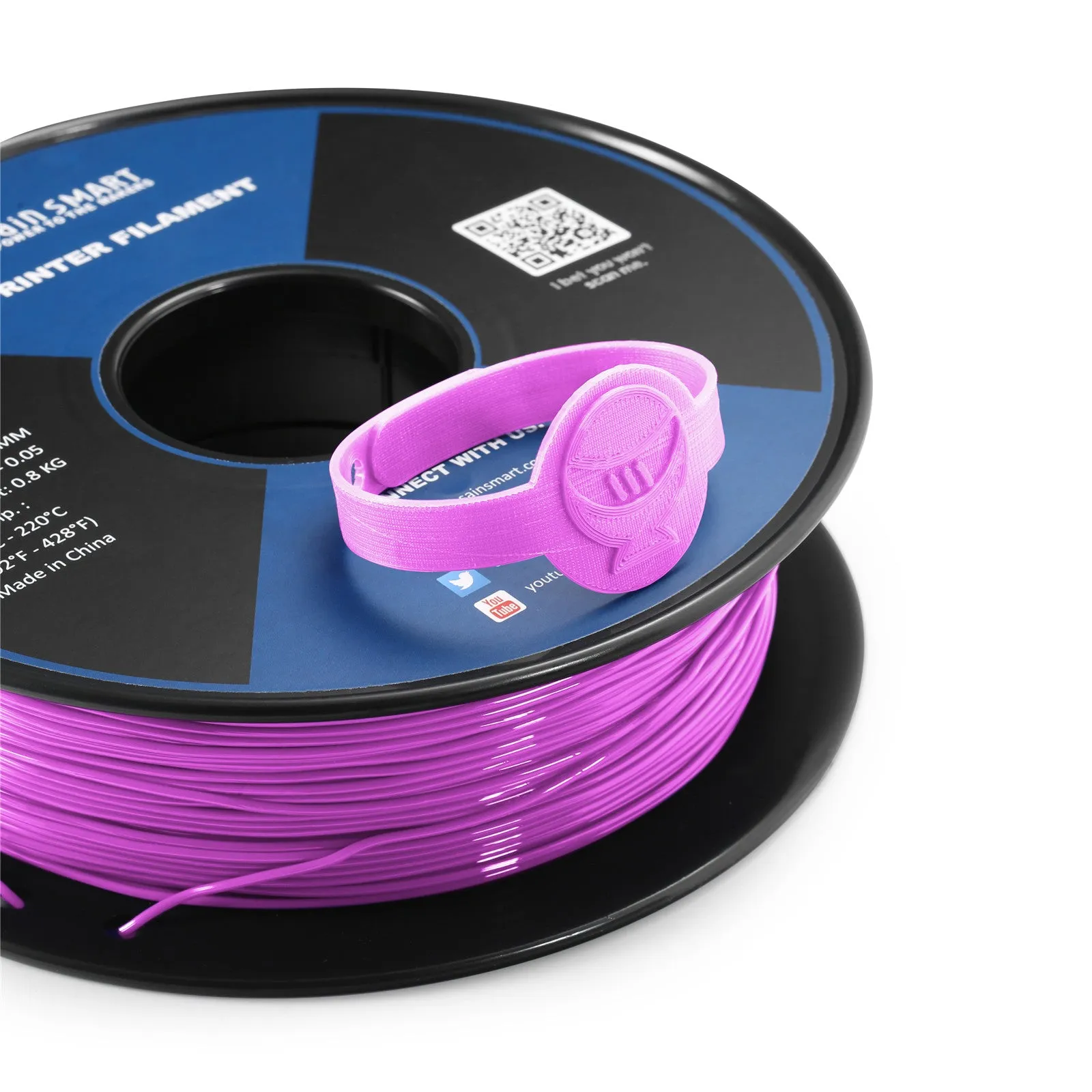 Neon Color TPU Filament Bundle Kit, Cyberpunk Color 1.75mm 0.8kg/1.76lb