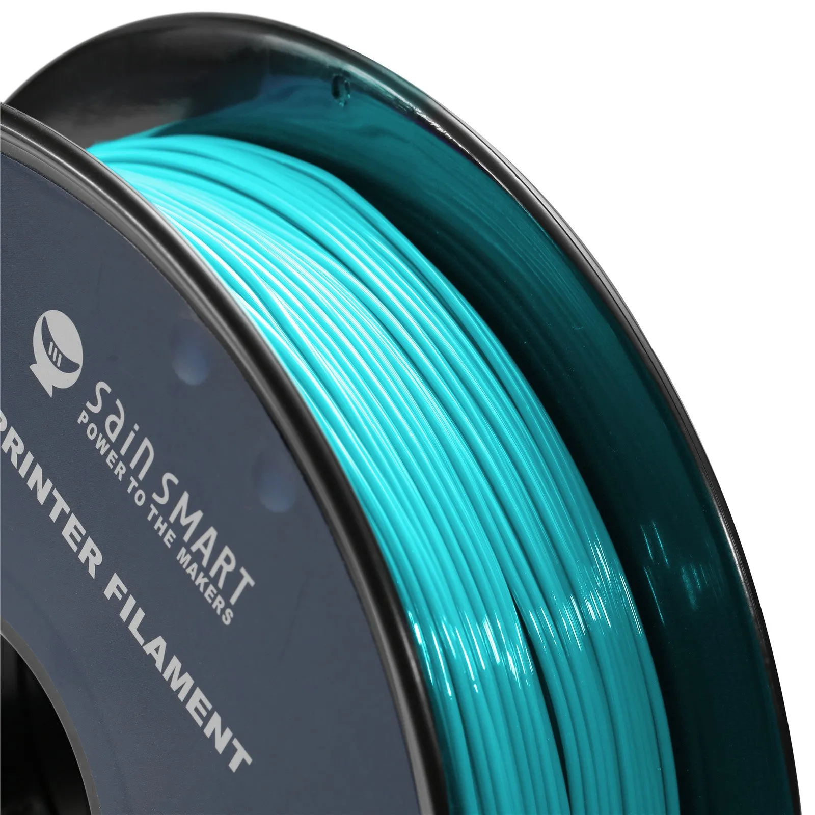 Neon Cyan, Cyberpunk Color TPU Filament 1.75mm 0.8kg/1.76lb