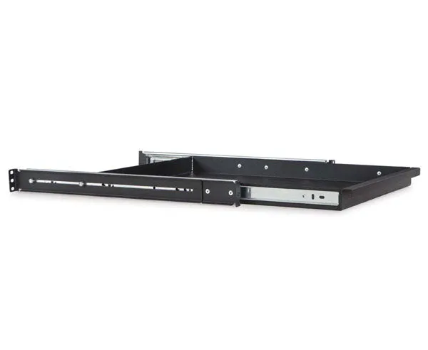 Network Rack, Sliding Shelf, 4 Post, 1U, 20in Depth