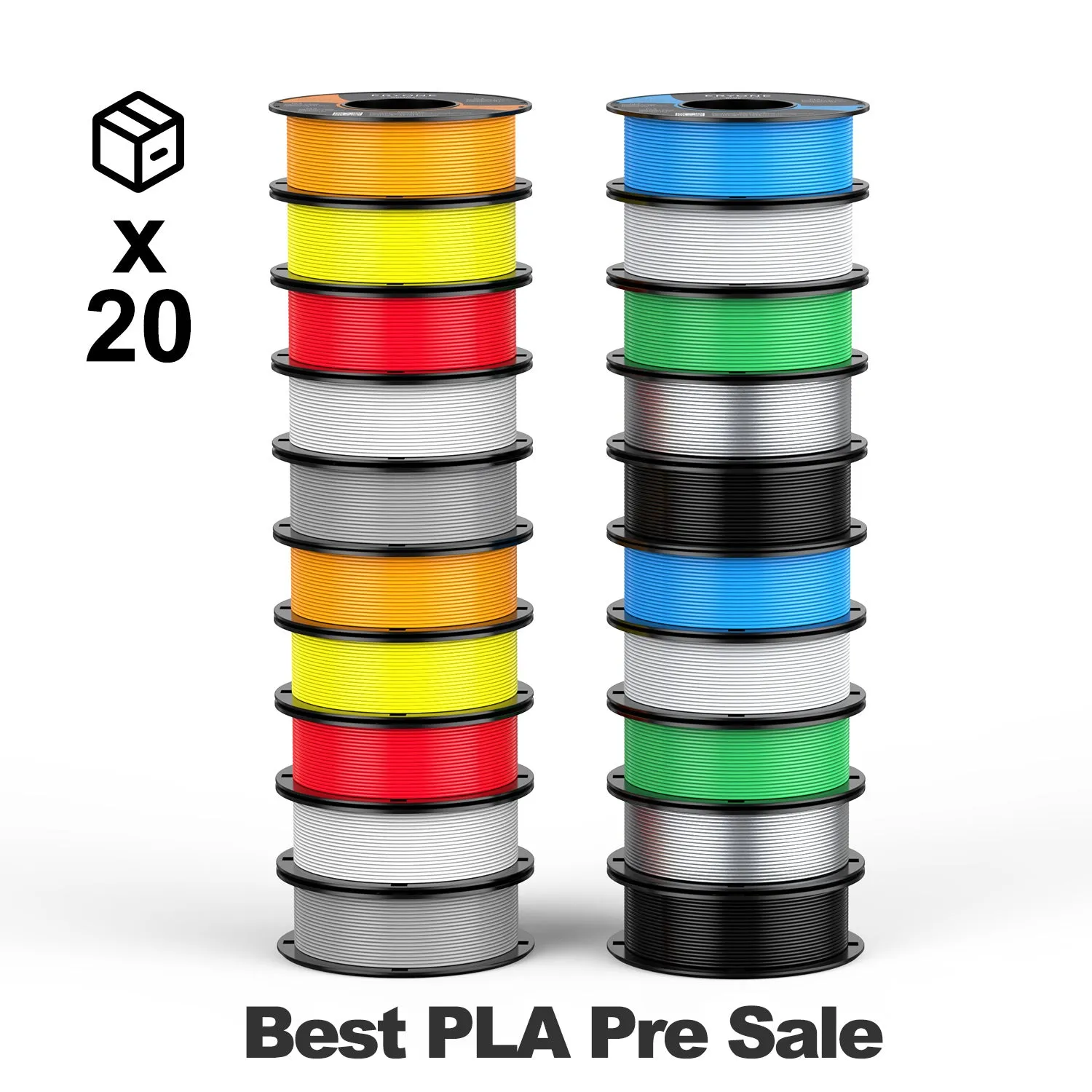 New Colors Pre-sale- ERYONE PLA &ABS &Matte&Silk Dual-Color&Silk Triple-Color 3D Filament 1kg  FREE SHIPPING(MOQ:20 rolls,can mix color)