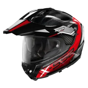 Nolan X-552 Adventure Dinamo Carbon Red Motorcycle Helmet