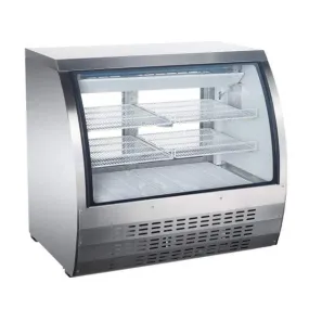 OMCAN 47" Refrigerated Floor Showcase with Stainless Steel Exterior 50079