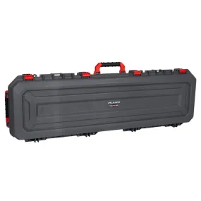 Plano 52″ Allweather Single Gun Case With Rustrictor (grey With Red Latches)