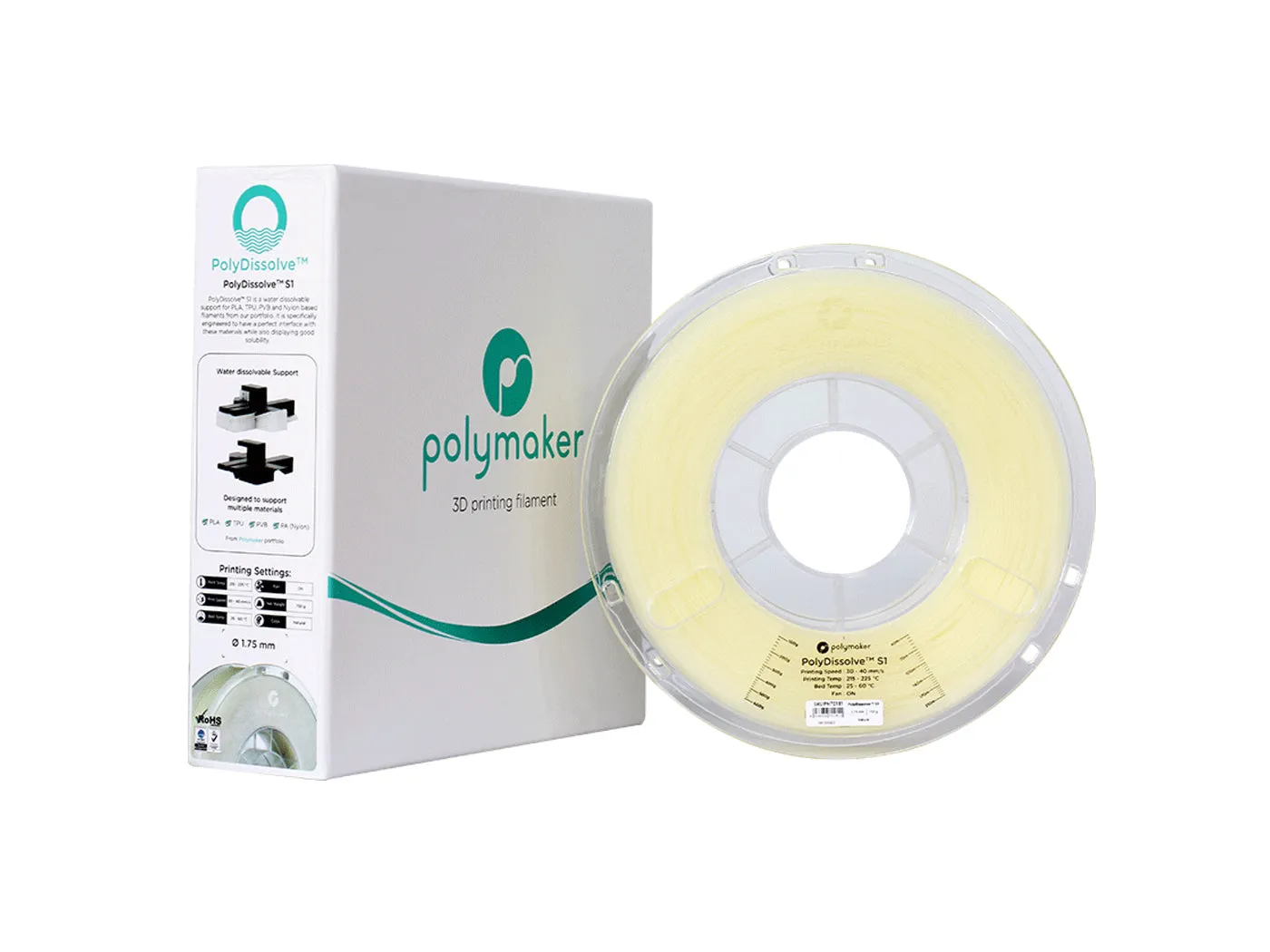 Polymaker PolyDissolve S1 1.75mm 0.75kg