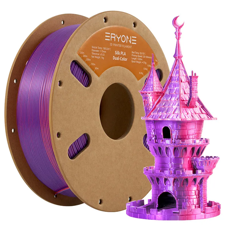 Pre-Sale- ERYON new product color collection PLA Filament for 3D Printers,1kg  FREE SHIPPING(MOQ:10 rolls,can mix color)