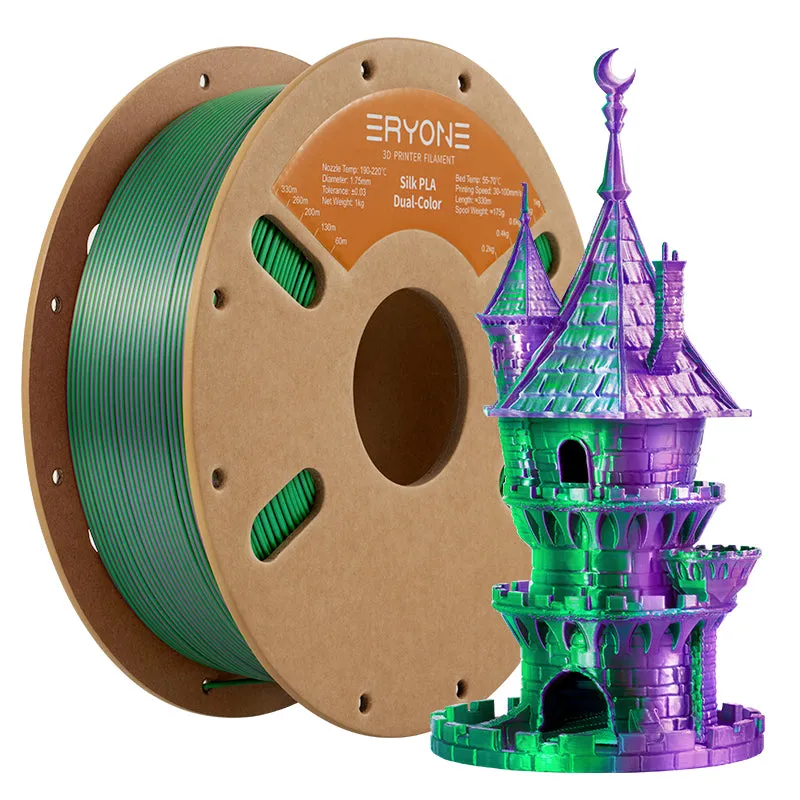 Pre-Sale- ERYON new product color collection PLA Filament for 3D Printers,1kg  FREE SHIPPING(MOQ:10 rolls,can mix color)