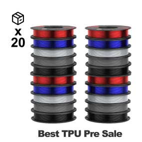 Pre-Sale- ERYONE TPU 3D Filament 0.5kg  FREE SHIPPING(MOQ:20 rolls,can mix color)