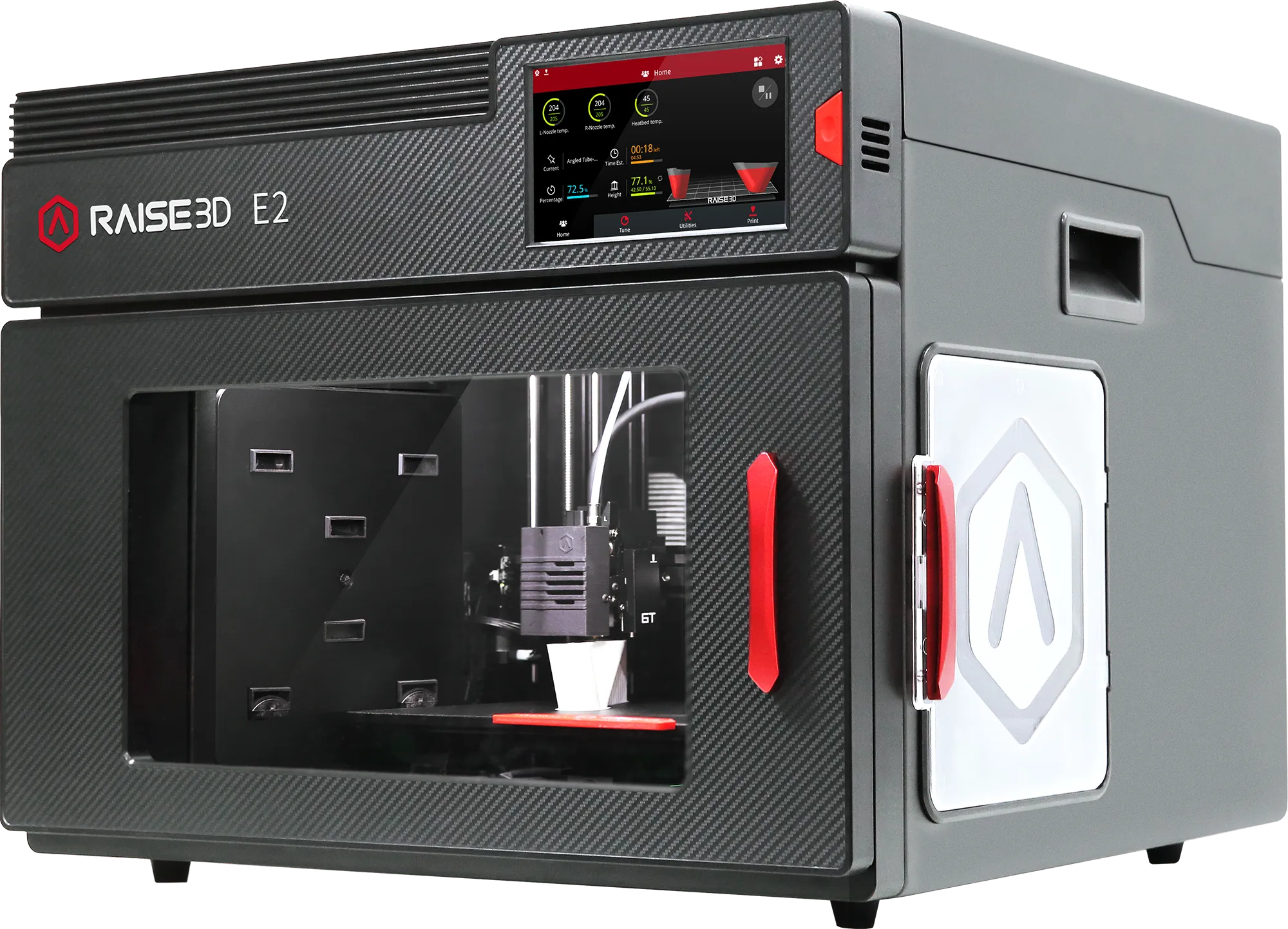 Raise3D E2 Desktop 3D Printer - Includes Auto Leveling and IDEX