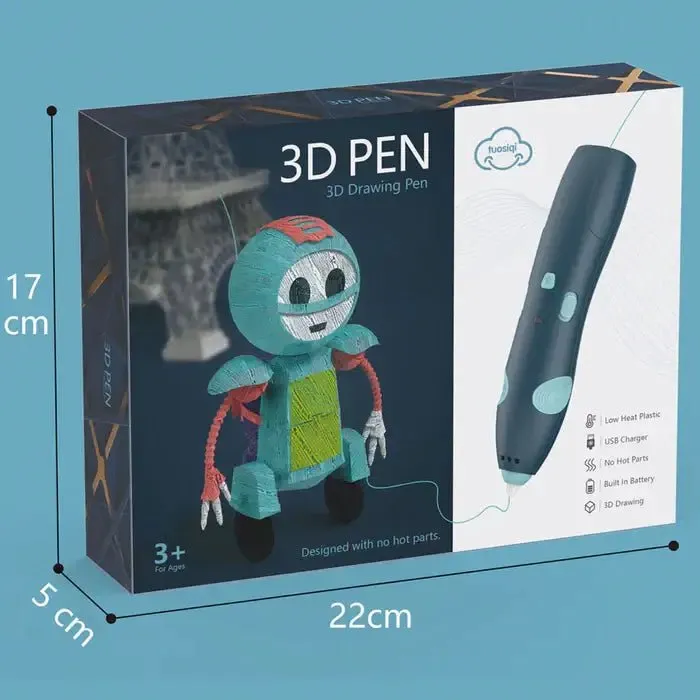 Rechargeable 3D Printing & Drawing Pen