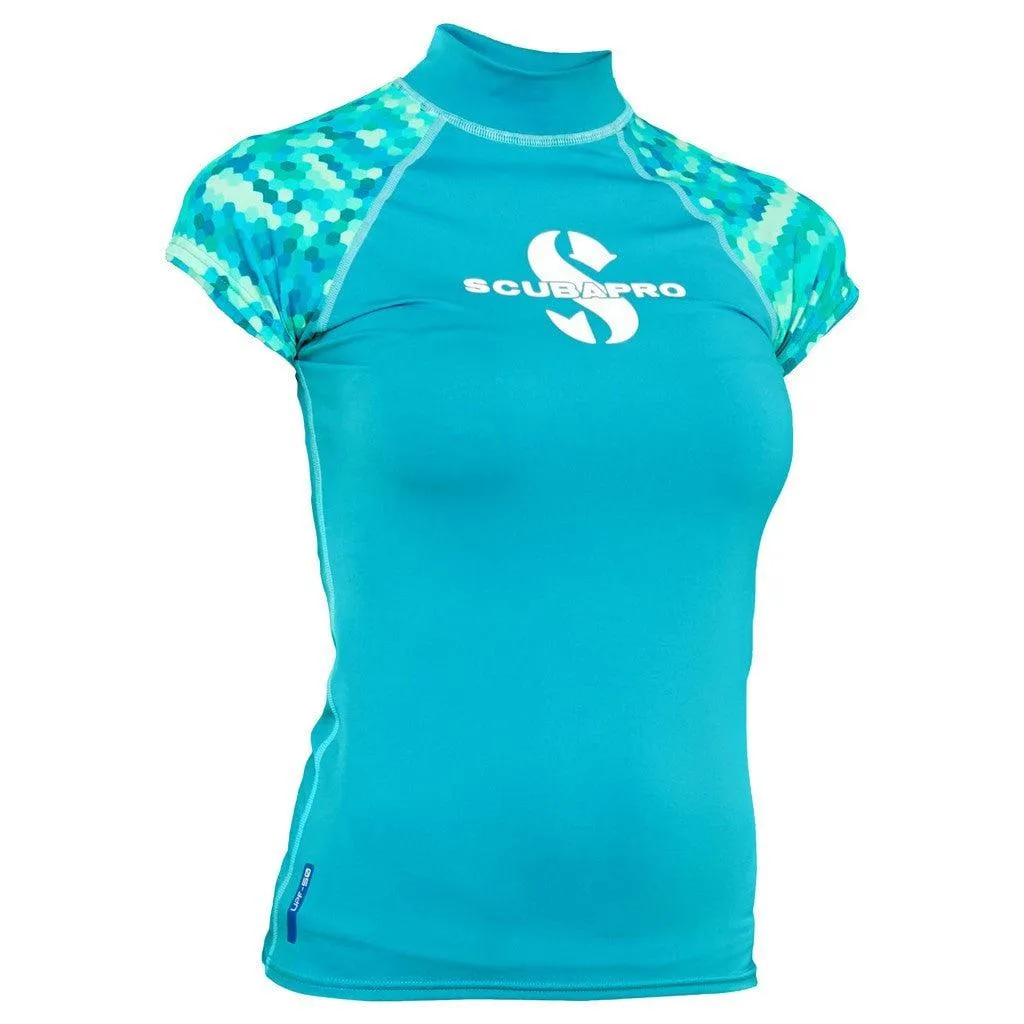 Scubapro UPF 50 Short Sleeve Women's Rash Guard