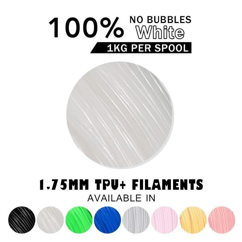 SUNLU TPU 2x500g Flexible 3D Printer Filament: Make Bendy Models And Prints