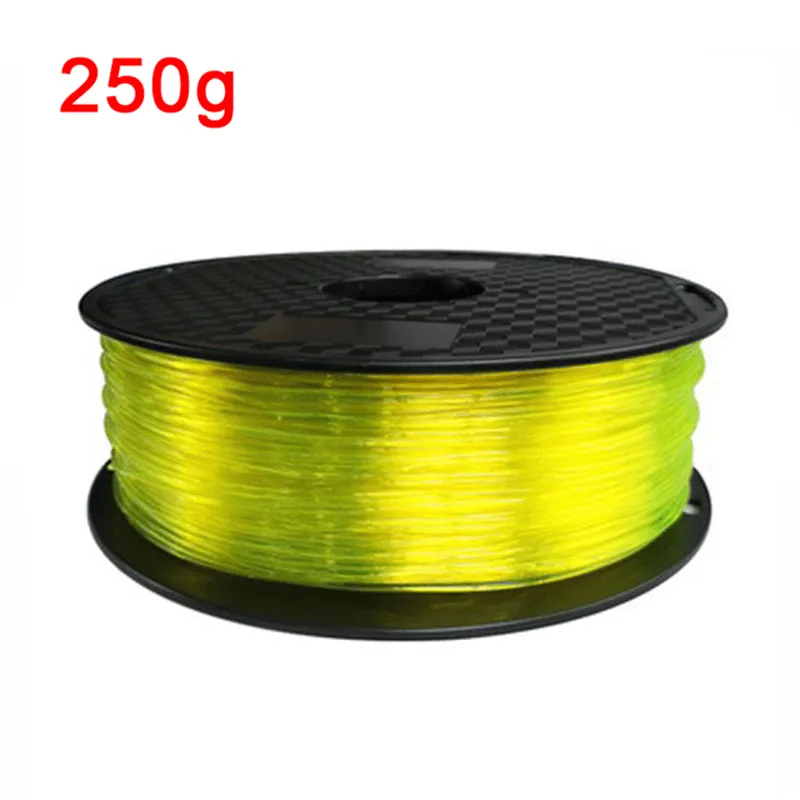 TPU 3D Printing Filament 1.75mm Flexible No Bubble Non-toxic 3D Printer Plastic Material TPU Filament 0.5KG/0.25KG