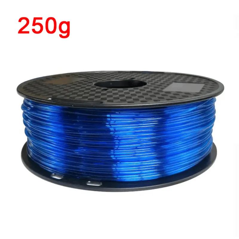 TPU 3D Printing Filament 1.75mm Flexible No Bubble Non-toxic 3D Printer Plastic Material TPU Filament 0.5KG/0.25KG