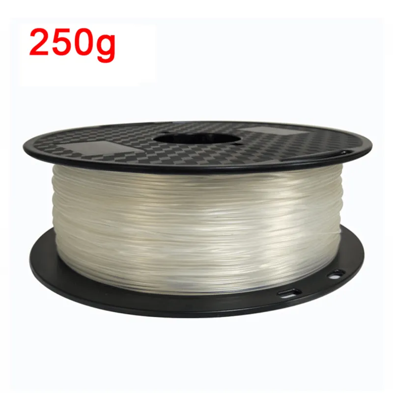 TPU 3D Printing Filament 1.75mm Flexible No Bubble Non-toxic 3D Printer Plastic Material TPU Filament 0.5KG/0.25KG