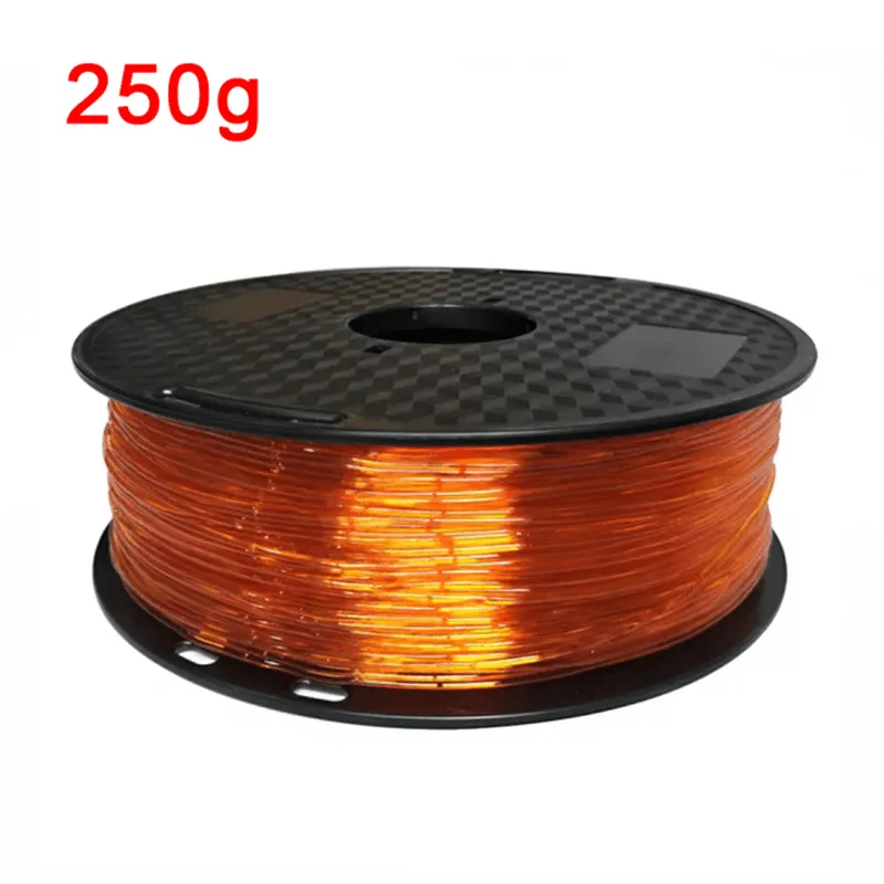 TPU 3D Printing Filament 1.75mm Flexible No Bubble Non-toxic 3D Printer Plastic Material TPU Filament 0.5KG/0.25KG