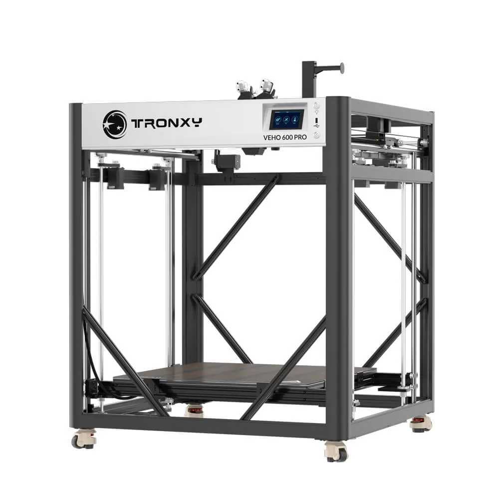 Tronxy VEHO 600 Pro 2E Large Dual Extruder 3D Printer Print Size 600x600x600mm