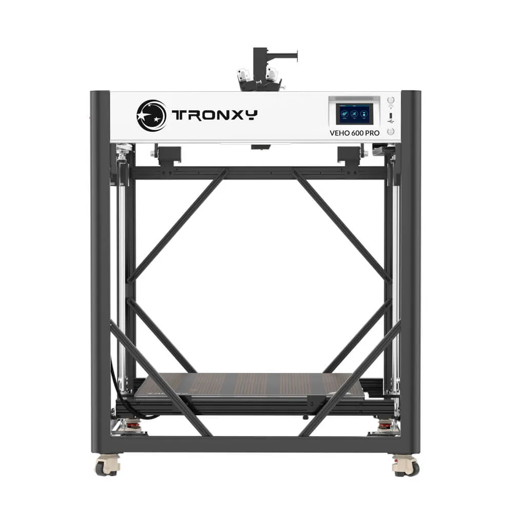 Tronxy VEHO 600 Pro 2E Large Dual Extruder 3D Printer Print Size 600x600x600mm