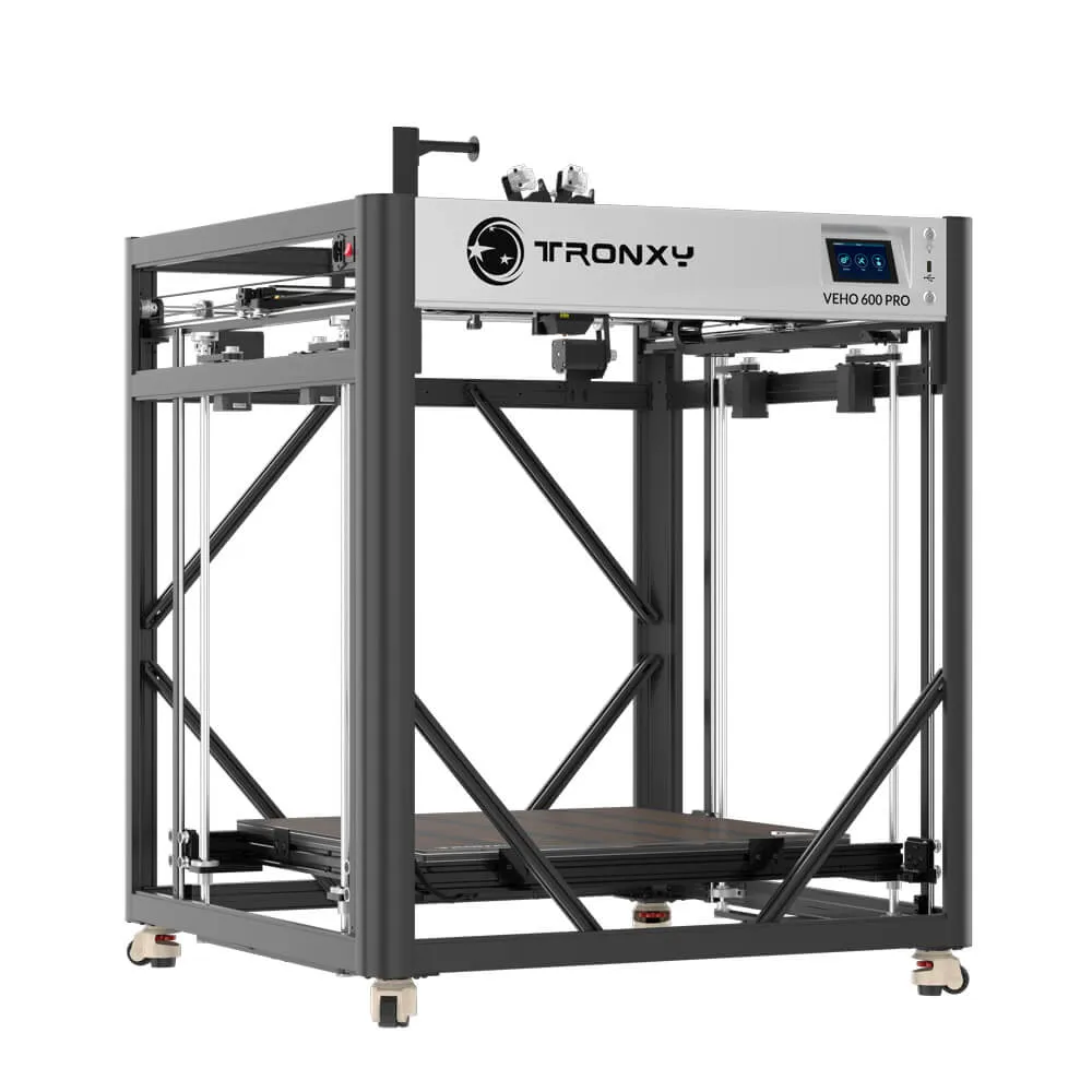 Tronxy VEHO 600 Pro 2E Large Dual Extruder 3D Printer Print Size 600x600x600mm