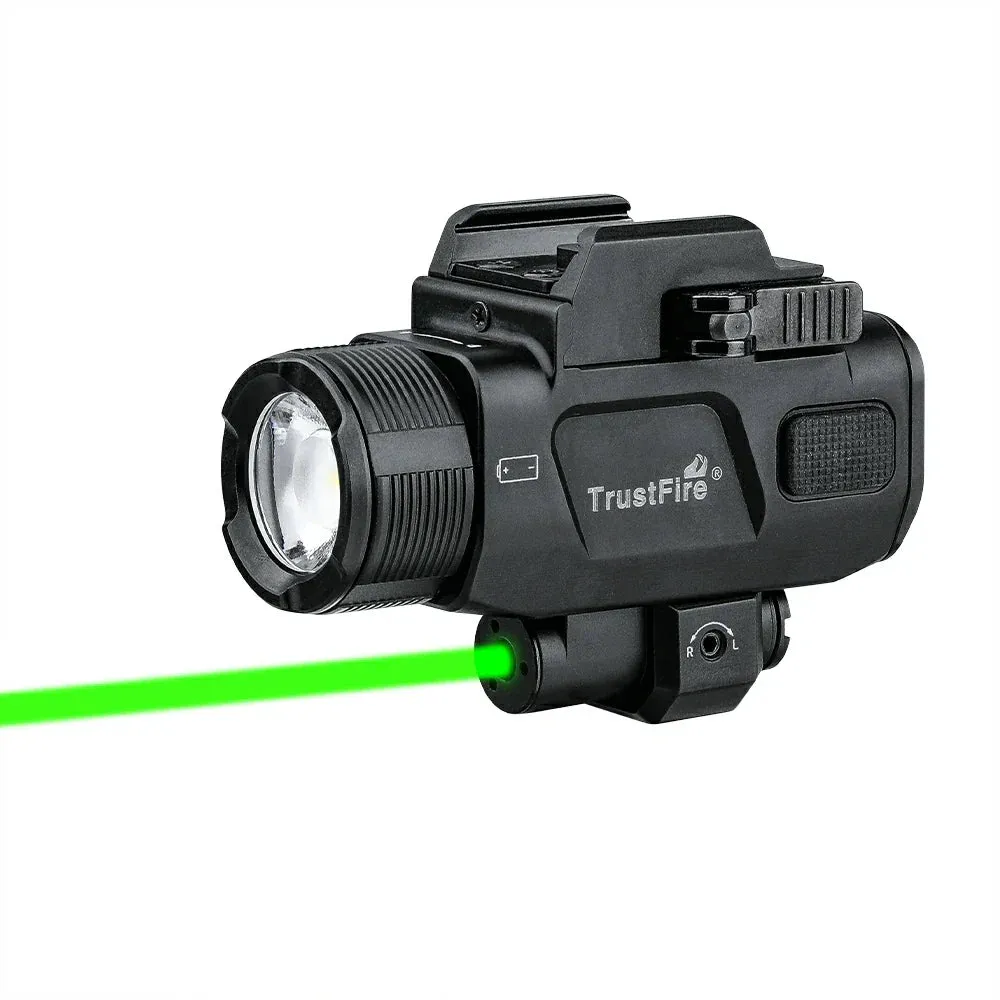 TrustFire GM07 Light and Green Laser Combo