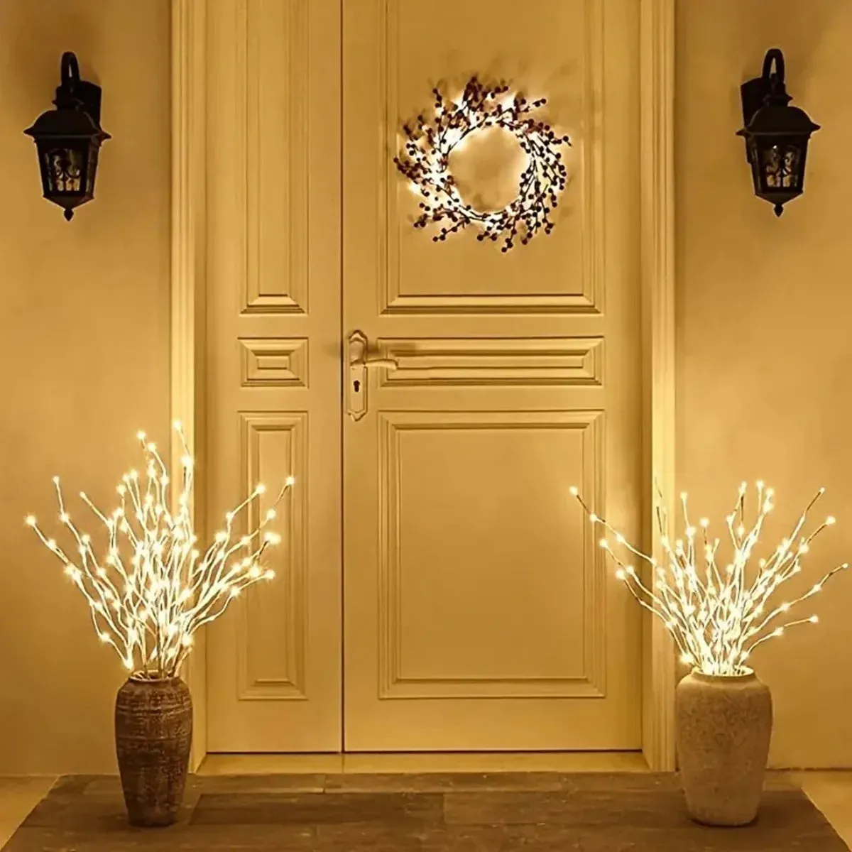 White Birch LED Branch Light – Battery-Powered Decor for Festive Events Christmas