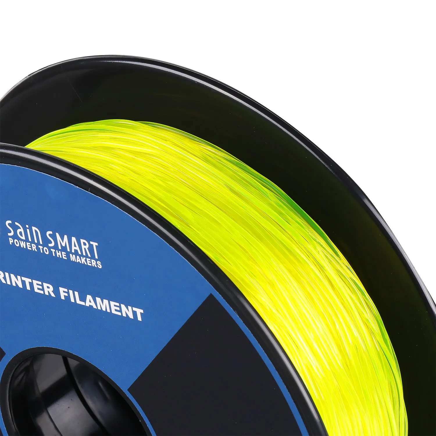 Yellow, Flexible TPU Filament 1.75mm 0.8kg/1.76lb